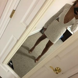 Peace + Love beaded dress
